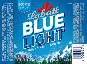 Labatt Blue Light July 2015