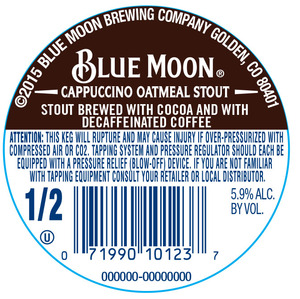 Blue Moon Cappuccino Oatmeal Stout