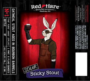 Red Hare Sour Sticky Stout July 2015