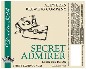 Williamsburg Alewerks Secret Admirer July 2015