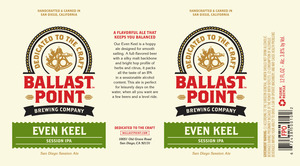 Ballast Point Even Keel July 2015