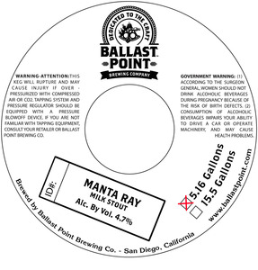 Ballast Point Manta Ray