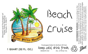 Three Palms Brewing Beach Cruise