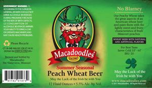 Macadoodles Peach Wheat