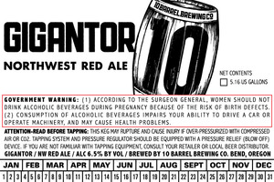 10 Barrel Brewing Co. Gigantor