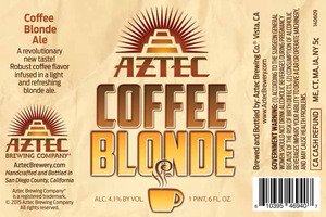 Aztec Coffee Blonde July 2015