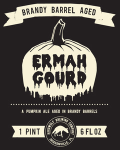Aardwolf Brewing Company Brandy Barrel Aged Ermah Gourd