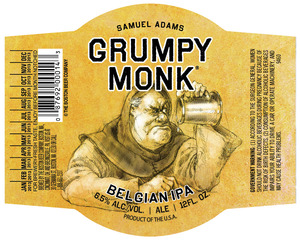 Samuel Adams Grumpy Monk July 2015