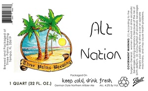 Three Palms Brewing Alt Nation August 2015