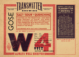 Transmitter Brewing W4 July 2015