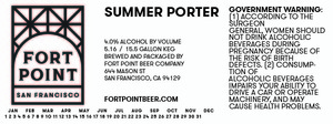 Fort Point Beer Company Summer Porter