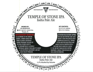 Bj's Temple Of Stone IPA