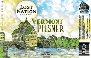 Lost Nation Brewing Vermont Pilsner