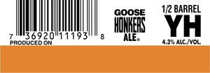 Goose Island Beer Co. Goose Honkers