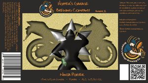 Hopper's Garage Brewing Company Ninja Porter July 2015
