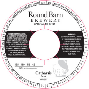 Round Barn Brewery Catharsis Stout