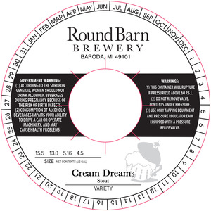 Round Barn Brewery Cream Dreams Stout