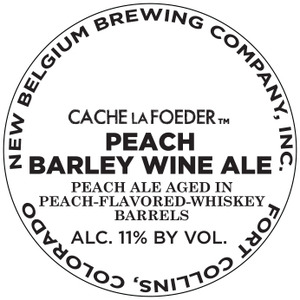 New Belgium Brewing Company, Inc. Peach Barley Wine Ale August 2015