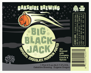 Oakshire Brewing Big Black Jack August 2015