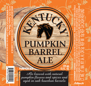Alltech's Lexington Brewing Company Kentucky Pumpkin Barrel Ale