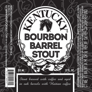 Kentucky Bourbon Barrel Stout 