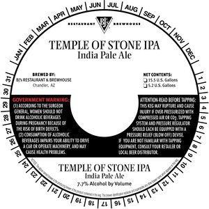 Temple Of Stone Ipa July 2015