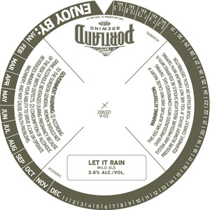 Portland Brewing Let It Rain