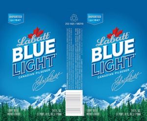 Labatt Blue Light July 2015