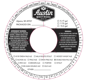 Austin Brothers' Beer Company Double India Pale Ale August 2015