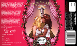 Amager Bryghus Marry Me In Rio August 2015