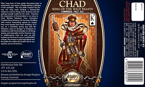 Amager Bryghus Chad, King Of The Wild Yeasts August 2015
