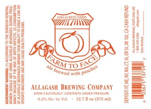 Allagash Brewing Company Farm To Face