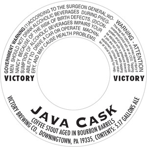 Victory Java Cask August 2015
