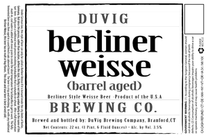 Berliner Weisse (barrel Aged) 