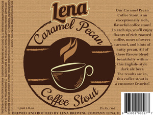 Lena Caramel Pecan Coffee Stout