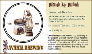 Midnight Rye Maibock 