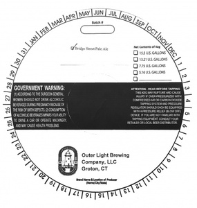 Outer Light Brewing Company Bridge Street Pale Ale