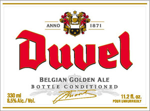 Duvel Belgian Golden Ale August 2015