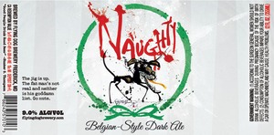 Flying Dog Naughty Belgian Style Dark Ale