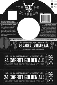 24 Carrot Golden Ale August 2015