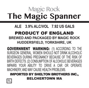 Magic Rock Magic Spanner August 2015
