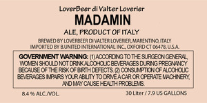 Loverbeer Di Valter Loverier Madamin