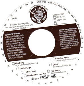 The Rivertown Brewing Company, LLC Presley