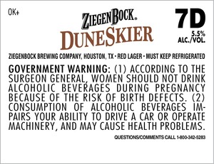 Ziegenbock Duneskier 