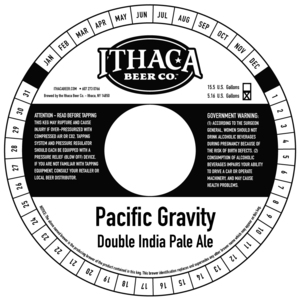 Ithaca Beer Company Pacific Gravity