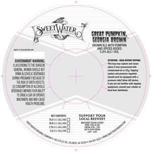 Sweetwater Great Pumpkin Georgia Brown