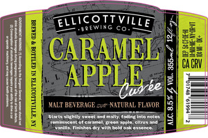 Ellicottville Brewing Company Caramel Apple Cuvee