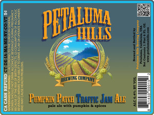 Pumpkin Patch Traffic Jam Ale August 2015