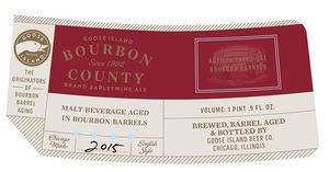 Goose Island Bourbon County Brand Barleywine