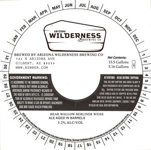 Arizona Wilderness Brewing Bear Wallow